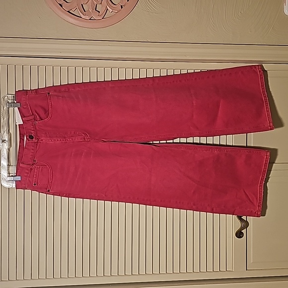 NWT Urban Outfitters BDG High & Wide Bright Pink Jeans Size 30 - Picture 5 of 12
